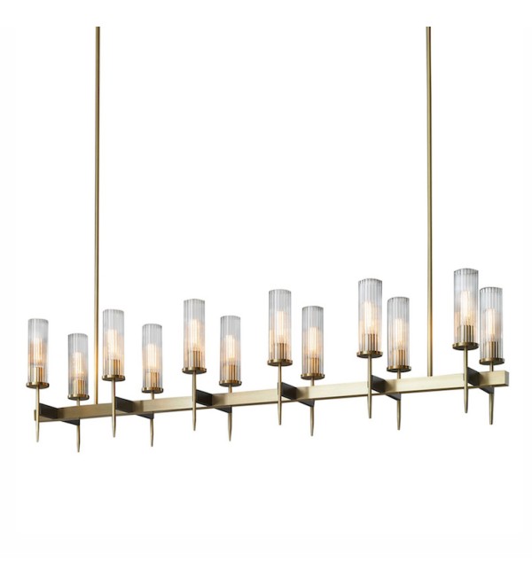Люстра Delight Collection Alouette 12 brass