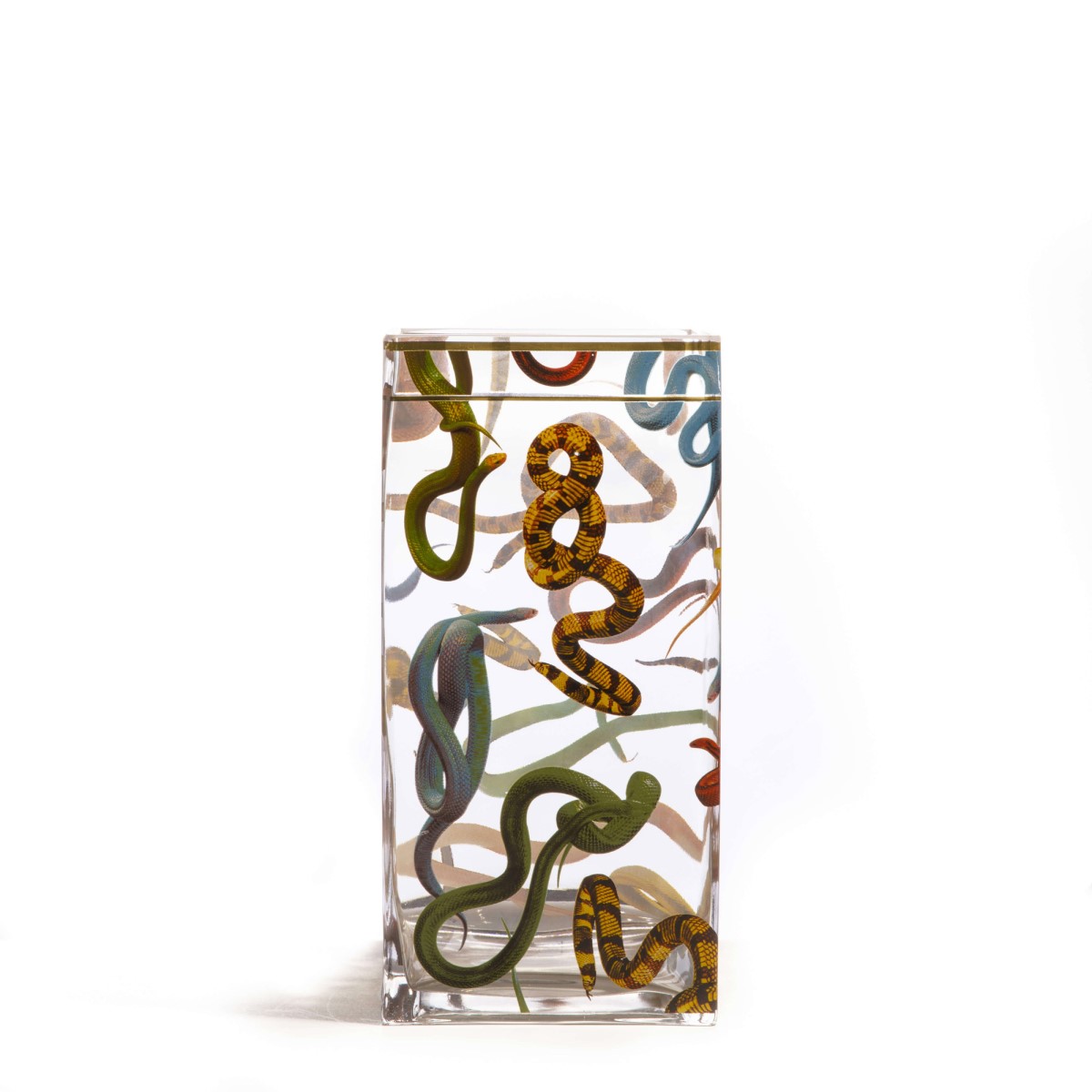 Ваза Seletti Toiletpaper Glass Vase Snakes Big