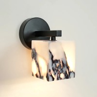 Настенный светильник Delight Collection DL-0516 Black / White marble
