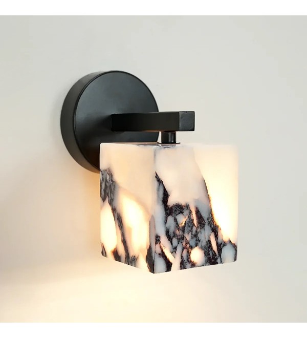 Настенный светильник Delight Collection DL-0516 Black / White marble