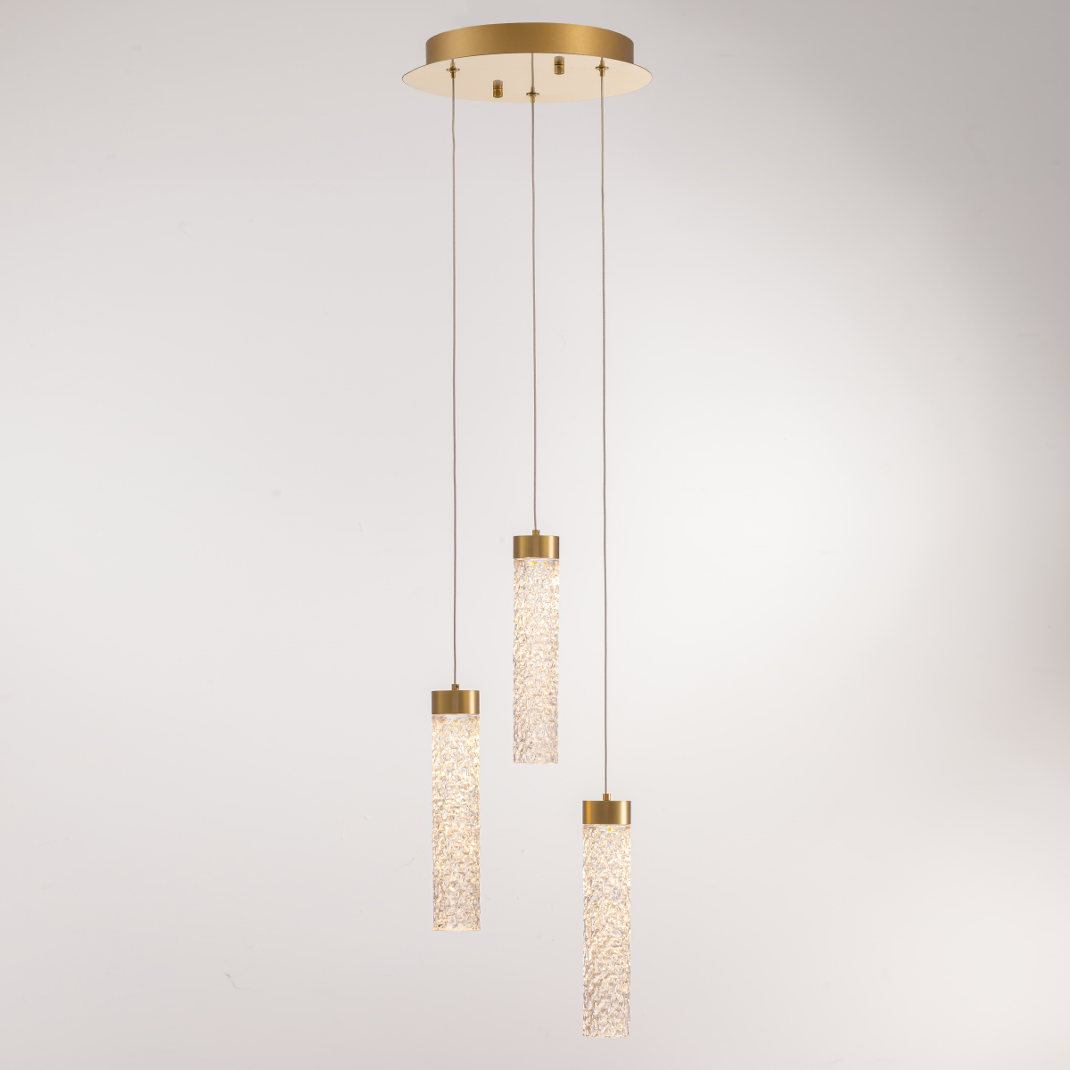 Подвесной светильник Delight Collection MD24030028-3A brass/clear