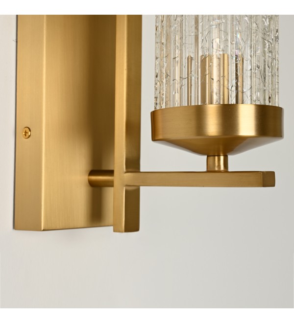 Настенный светильник Delight Collection BRWL7052 antique brass