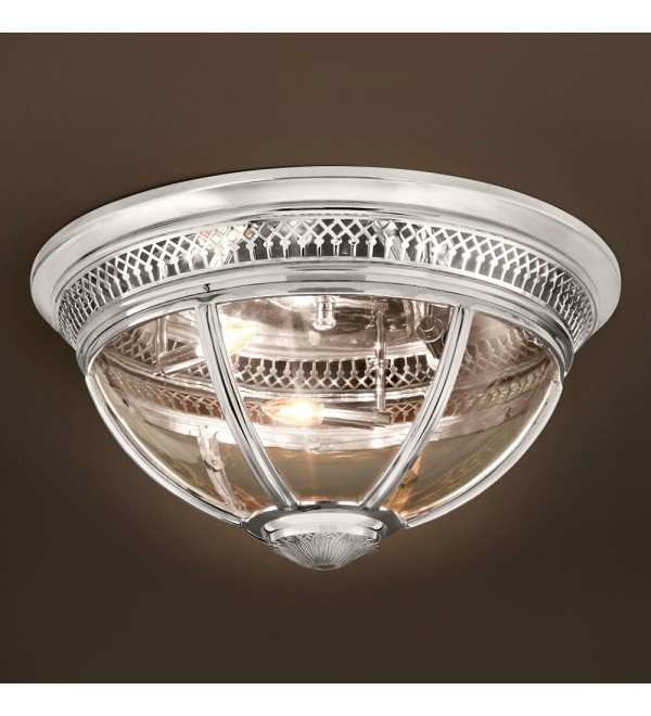 Потолочный светильник Delight Collection Residential 3 nickel