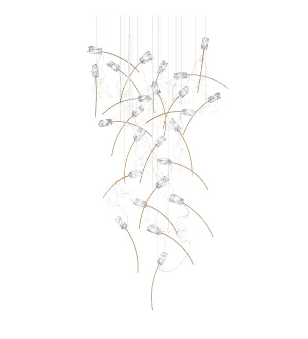 Подвесной светильник Delight Collection 9081P/25 gold