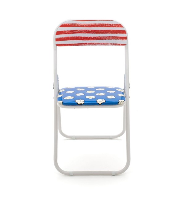 Складной стул Seletti Blow Folding Chair Pop Corn