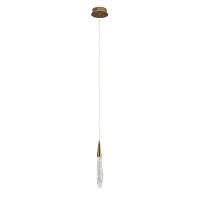 Подвесной светильник Delight Collection OD2438-1 gold/clear