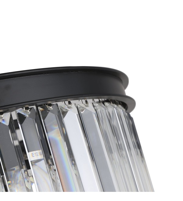 Люстра Delight Collection Odeon 6 black/clear