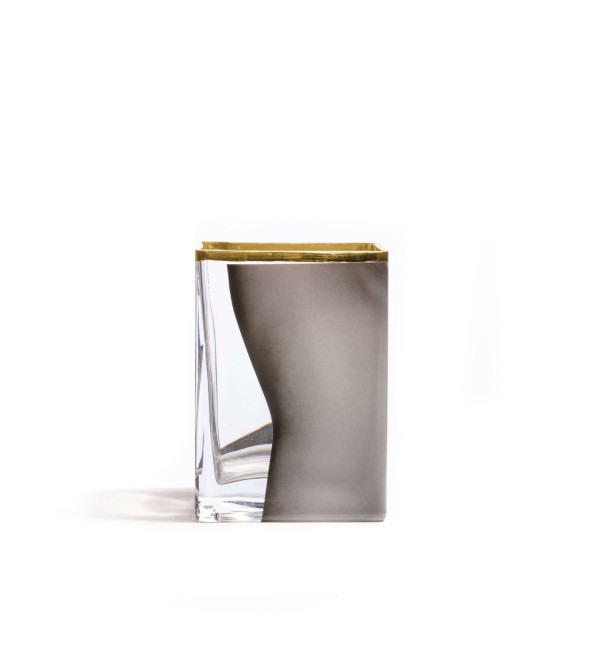 Ваза Seletti Toiletpaper Glass Vase Two of Spades Small
