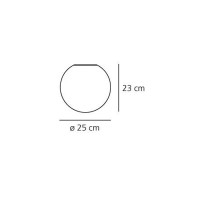 Настенный/Потолочный светильник Artemide Dioscuri 0112010A