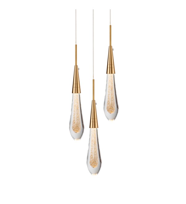 Подвесной светильник Delight Collection Pour DD20591-3 gold