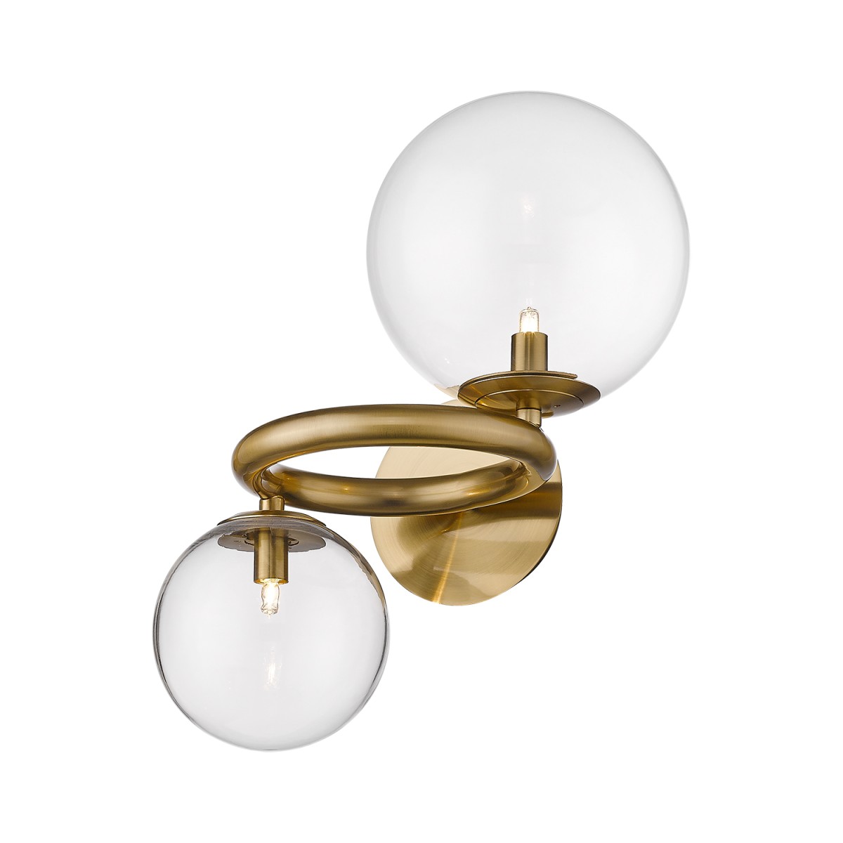 Настенный светильник Delight Collection Puppet W68092-2 brass