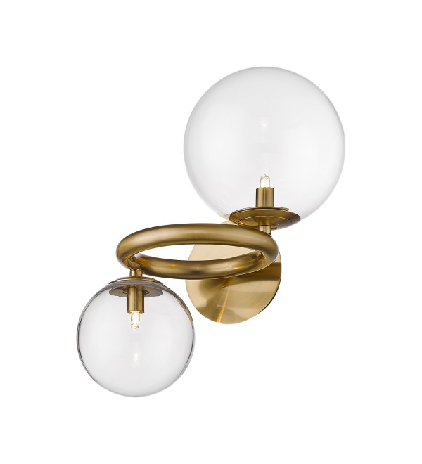 Настенный светильник Delight Collection Puppet W68092-2 brass