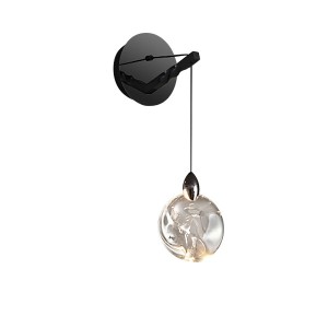 Настенный светильник Delight Collection Colvin MT9176-1WB pearl black