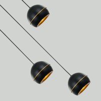 Подвесной светильник Delight Collection MD21001034-3A black/gold