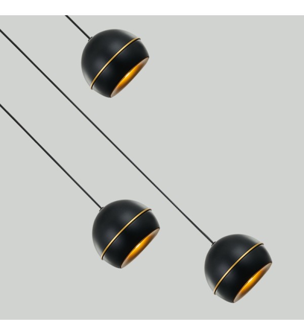 Подвесной светильник Delight Collection MD21001034-3A black/gold
