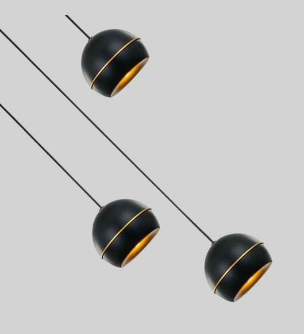 Подвесной светильник Delight Collection MD21001034-3A black/gold
