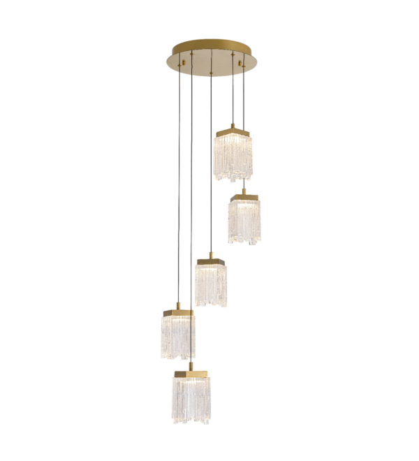 Подвесной светильник Delight Collection MD25020403-5A2 Satin gold