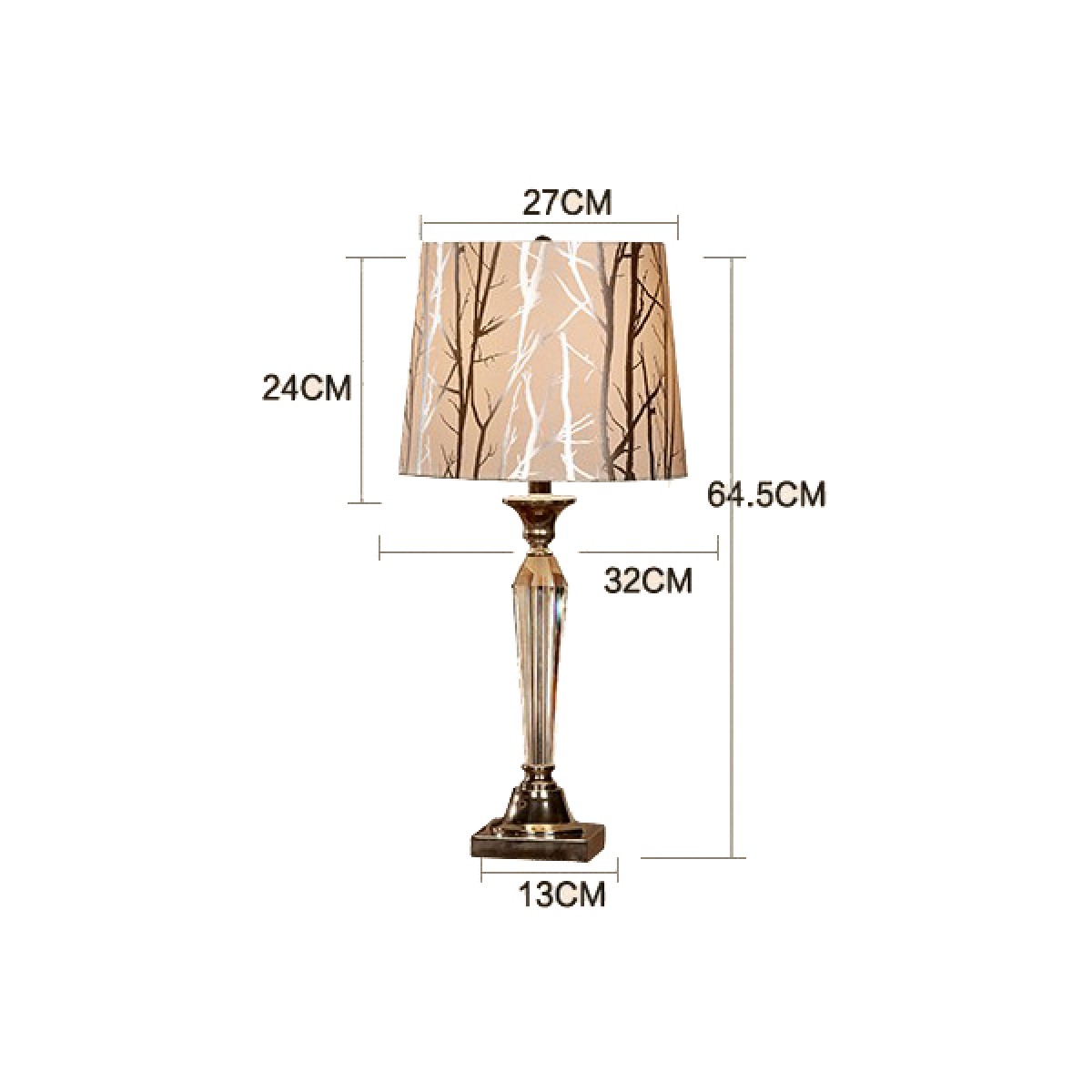 Настольная лампа Delight Collection KR0707T-1
