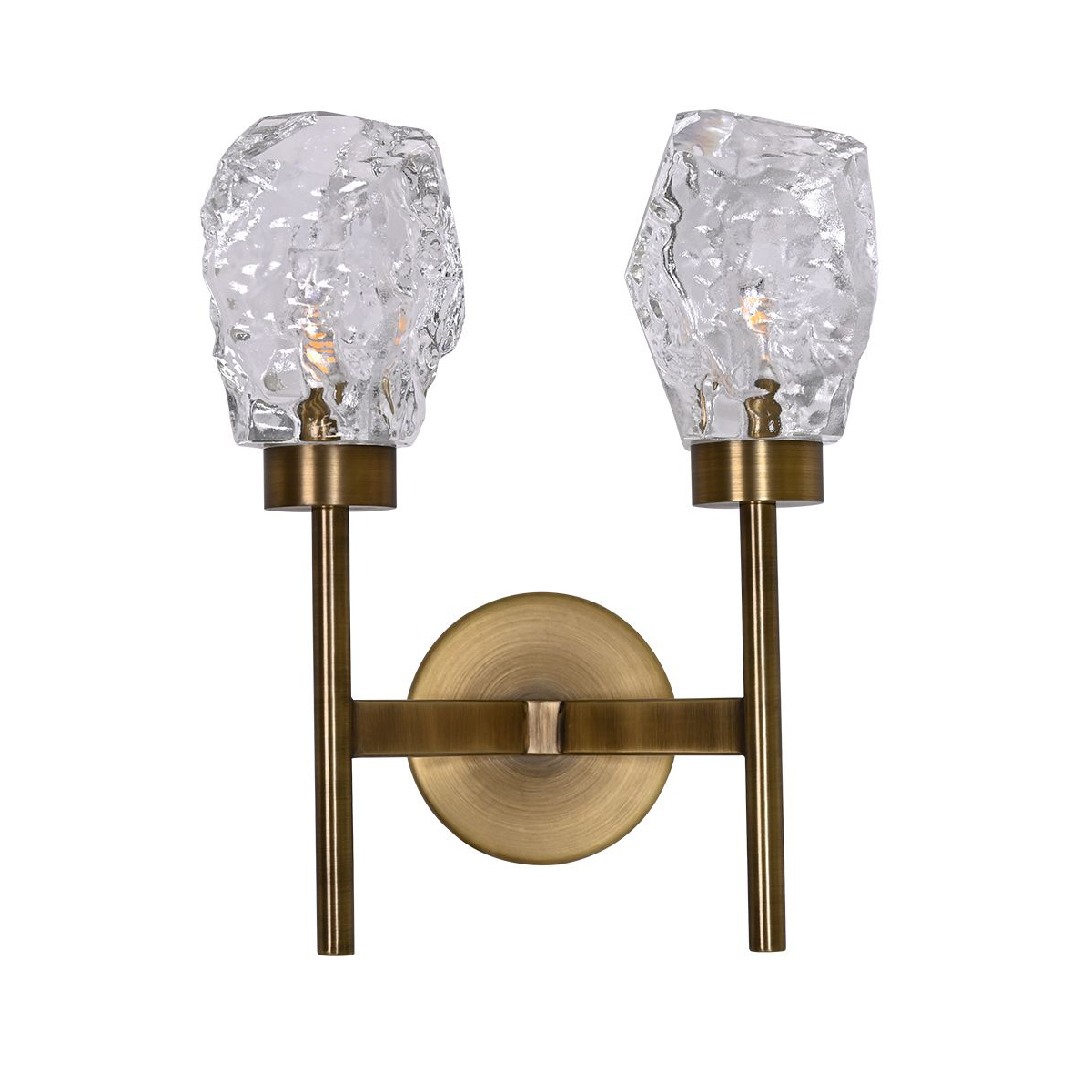 Настенный светильник Delight Collection Cornwell BRWL7071-02 antique brass