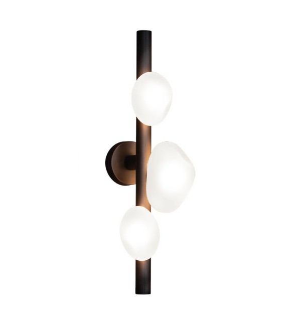Настенный светильник Delight Collection Matter 5055W/3 black/white