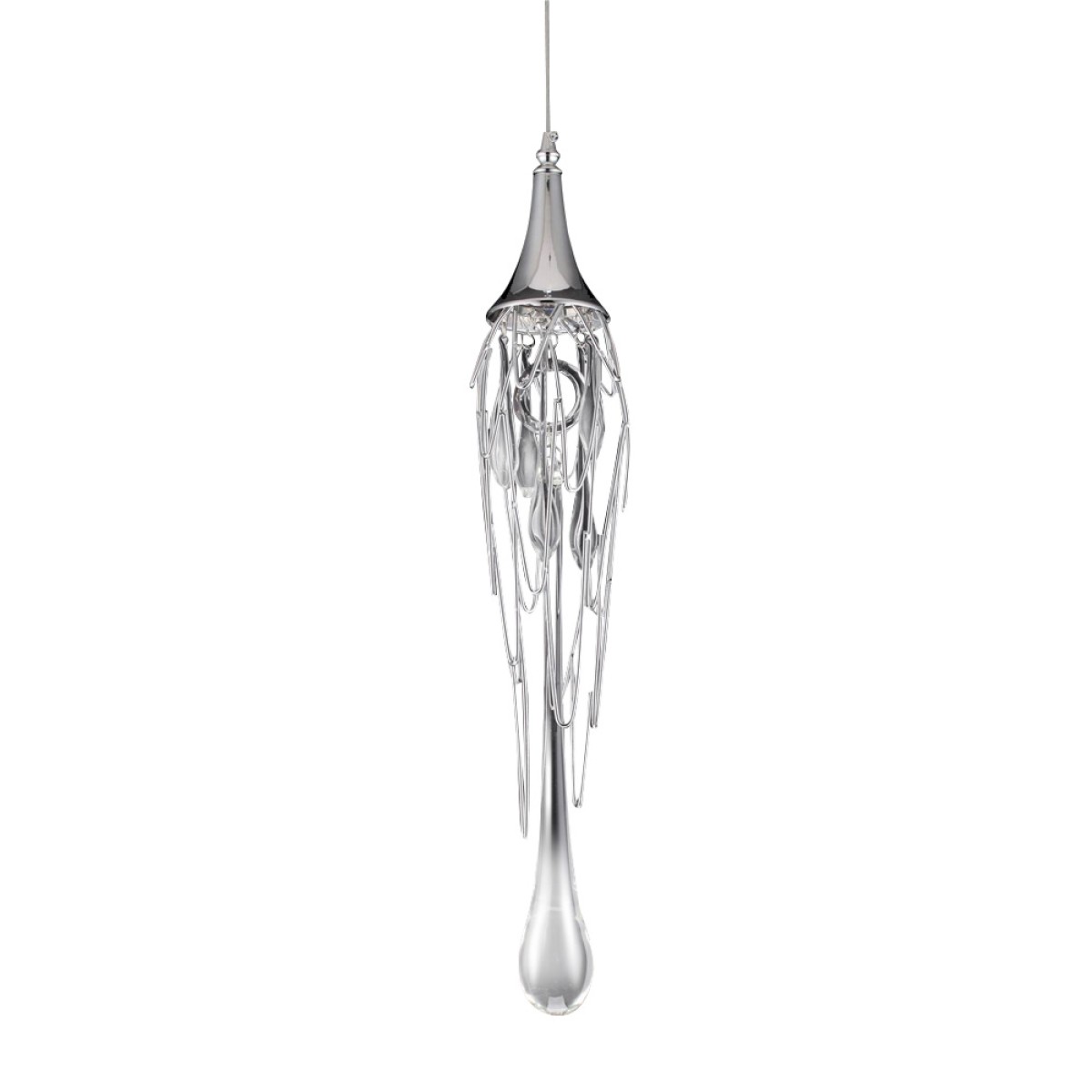 Подвесной светильник Delight Collection Goddess Tears 1 chrome