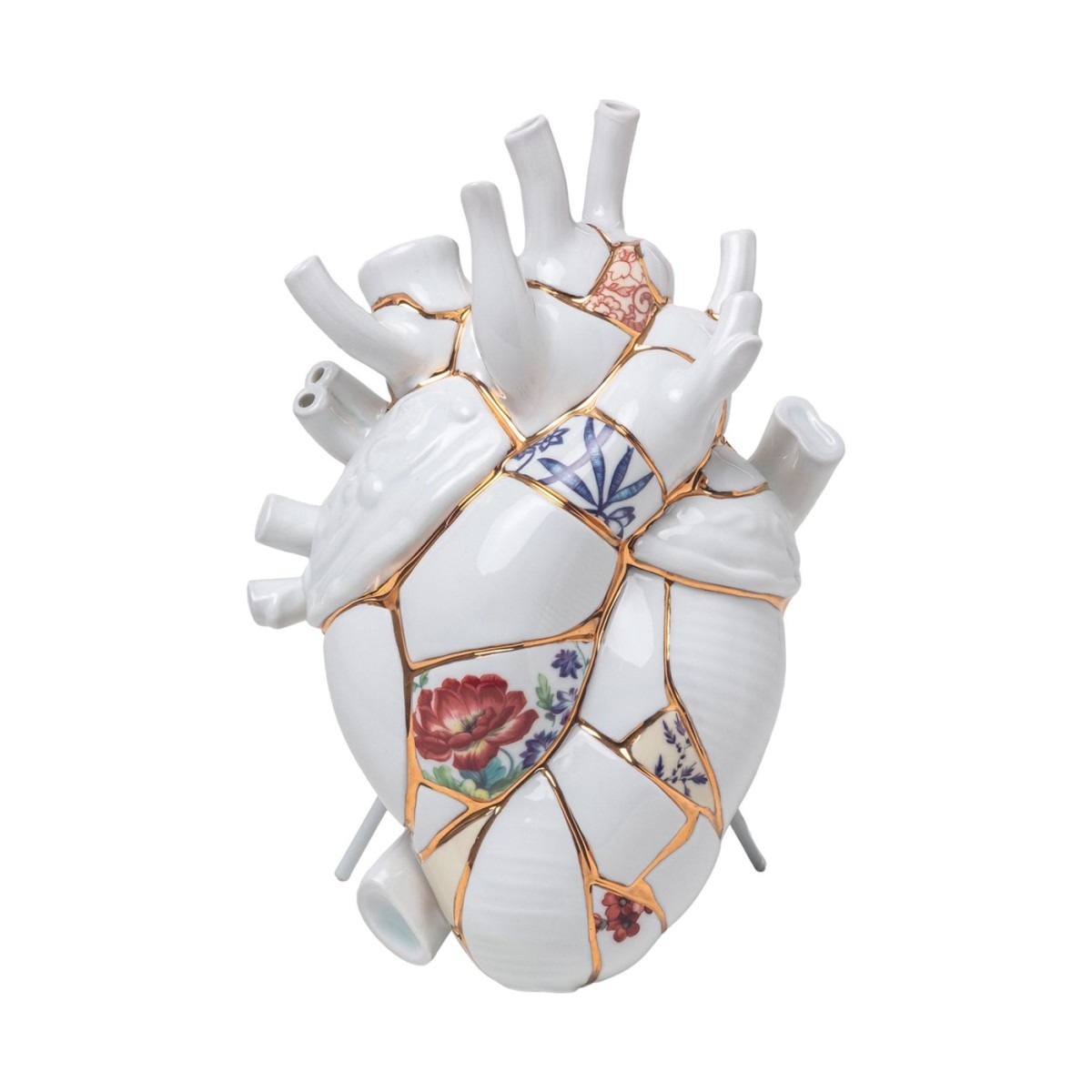 Ваза Seletti Love in Bloom Kintsugi