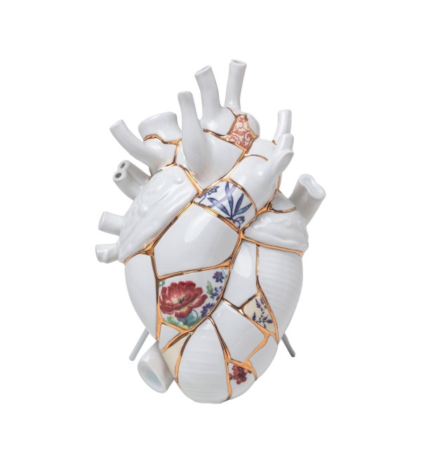Ваза Seletti Love in Bloom Kintsugi