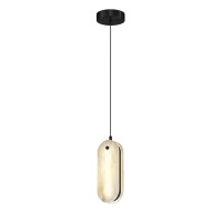 Подвесной светильник Delight Collection MD26030031-1A Matt black / Spanish Alabaster
