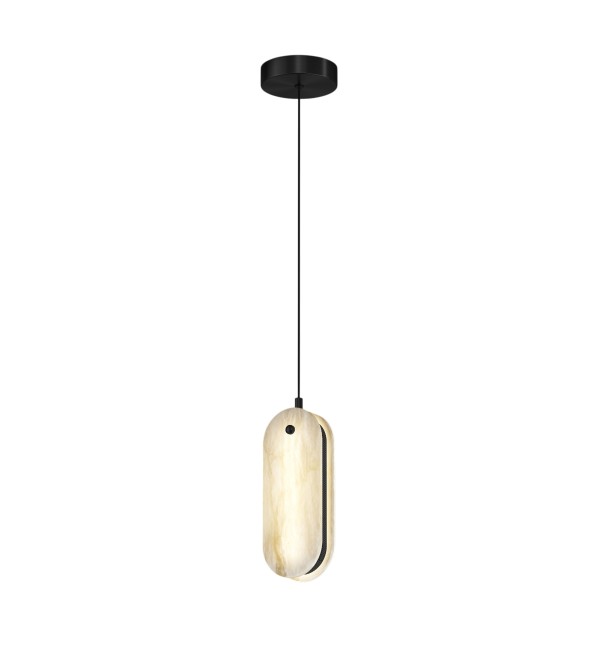 Подвесной светильник Delight Collection MD26030031-1A Matt black / Spanish Alabaster