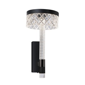 Настенный светильник Delight Collection Diamond cut MB21020075-1A matt black
