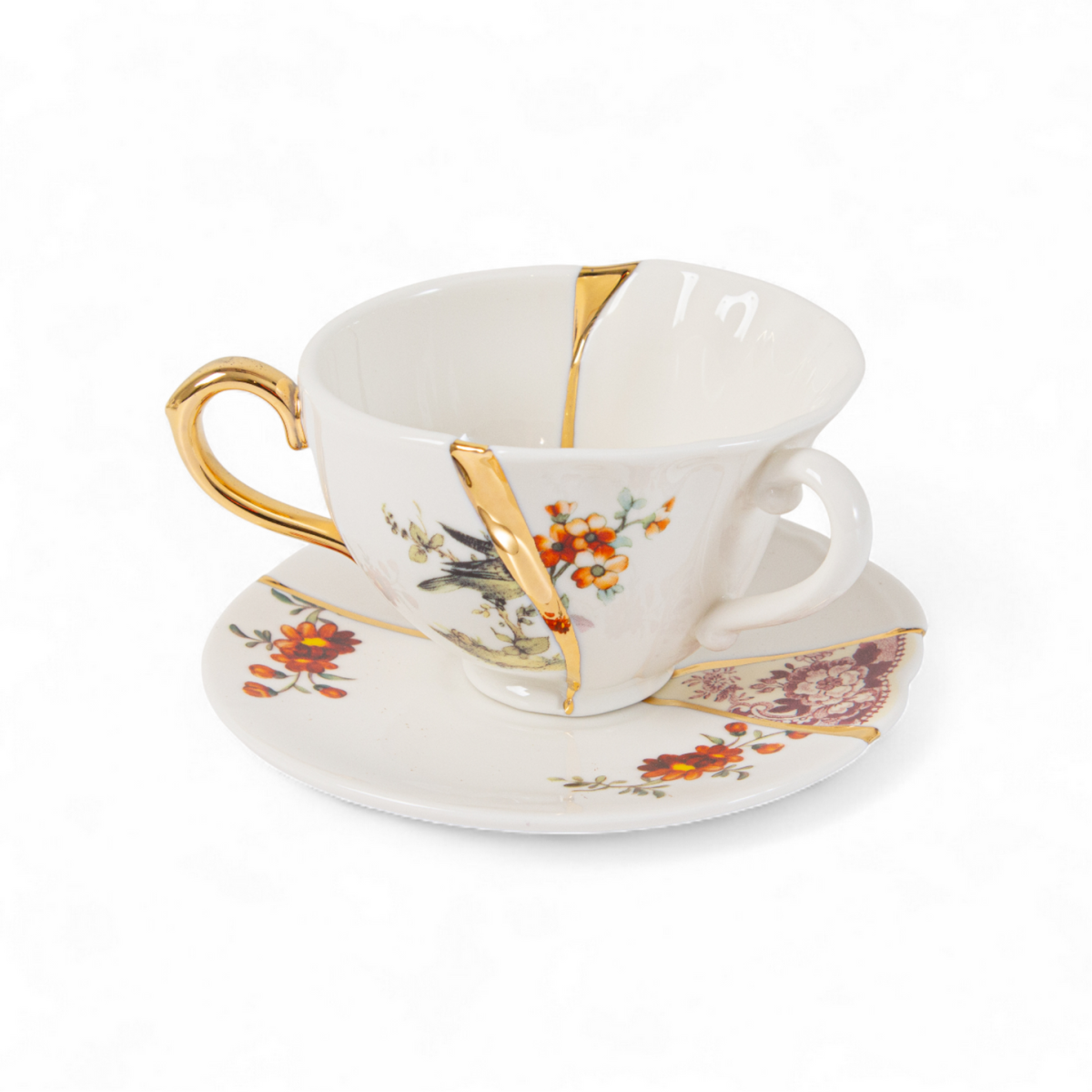 Чайная пара Seletti Kintsugi 1