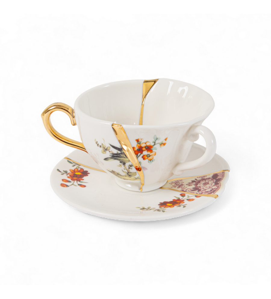 Чайная пара Seletti Kintsugi 1
