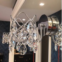 Настенный светильник Illuminati Nikon MB103910-1A chrome/clear