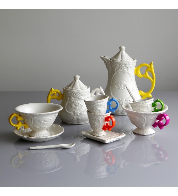 Кофейная пара Seletti I-Wares I-Coffee Blue