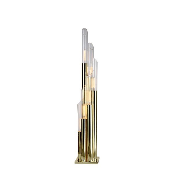 Торшер Delight Collection Draycott 6 gold