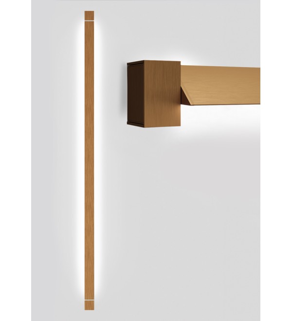 Настенный светильник Fabbian Pivot F39 Bronze 3000 (бронзовый, арт. F39G2576)