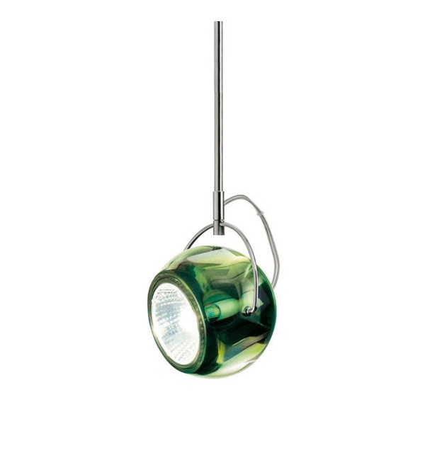 Подвесной светильник Fabbian Beluga Colour Green d9