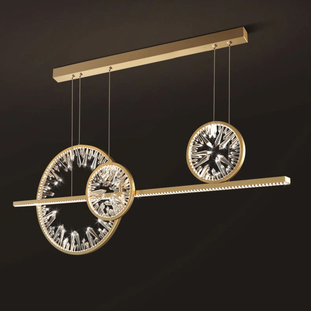 Люстра Delight Collection Bartlett XD-120B gold