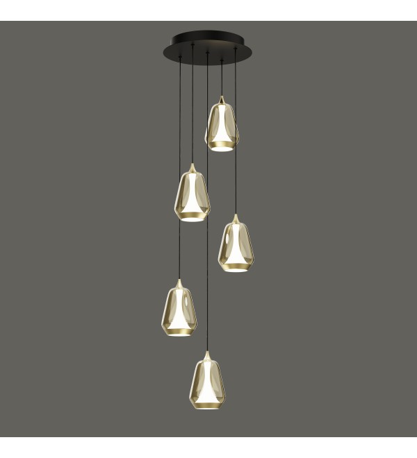 Подвесной светильник Delight Collection MD24001011-5A brass/champagne