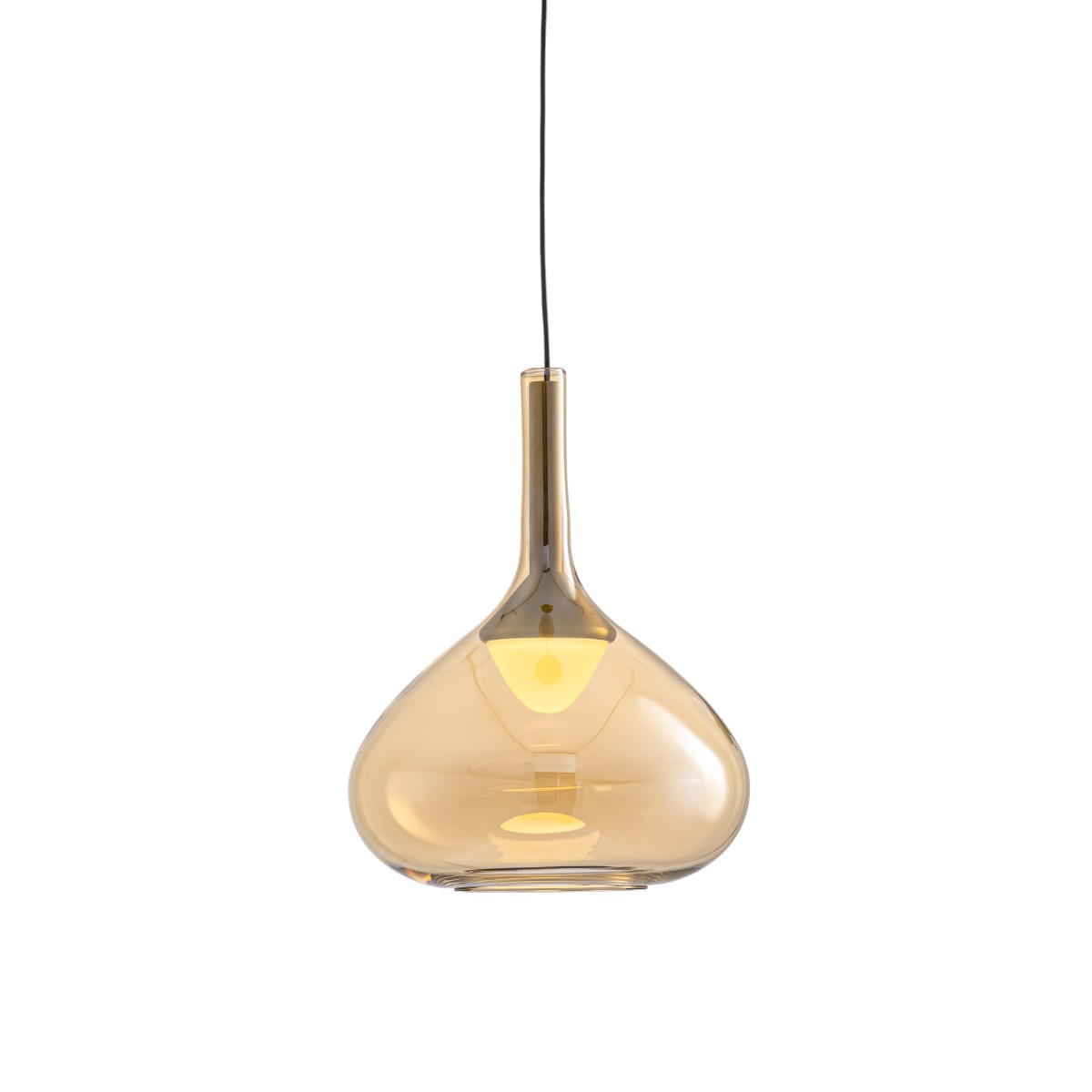 Подвесной светильник Delight Collection MD25001005-1A brass/amber