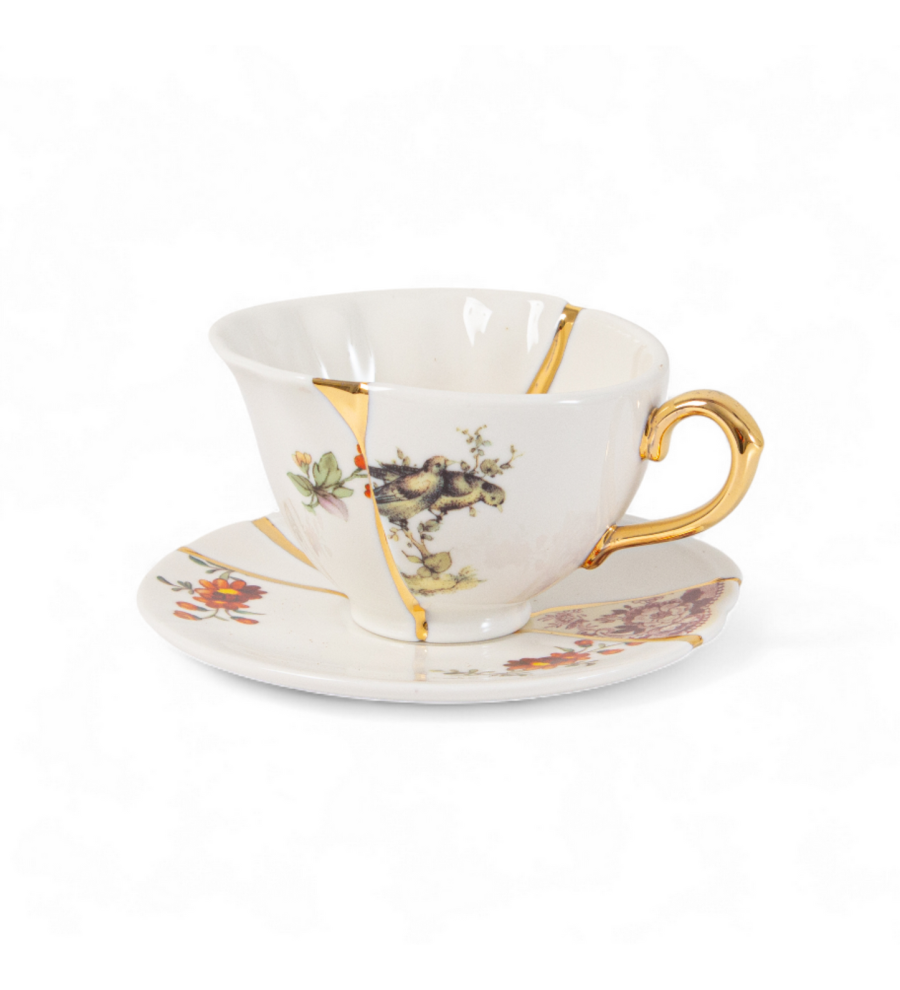 Чайная пара Seletti Kintsugi 1