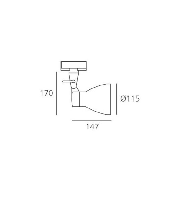 Спот Artemide Starship L162590