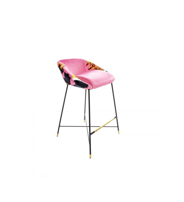 Барный стул Seletti Toiletpaper Furniture Pink Lipsticks
