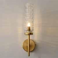 Настенный светильник Delight Collection BRWL7055 antique brass