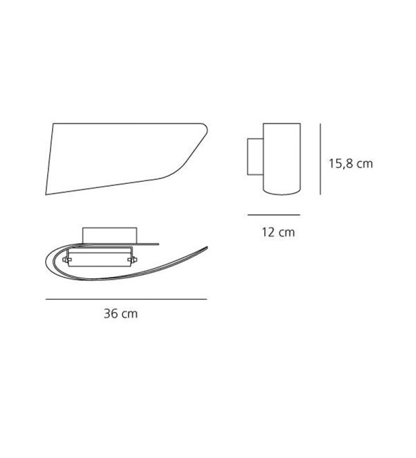 Настенный светильник Artemide Eurialo 1230030A