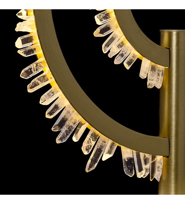 Настольная лампа Delight Collection Quartz Halo MT20020154-2A satin gold