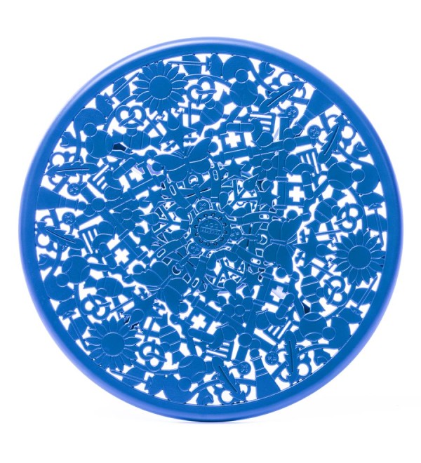 Стол Seletti Industry Collection Aluminium Blue