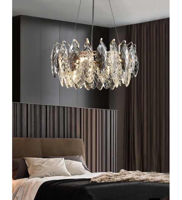 Люстра Delight Collection D8011P/R-600 gold/smoky