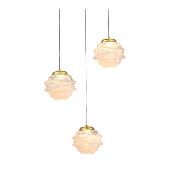 Подвесной светильник Delight Collection MD25030003-3A gold/clear