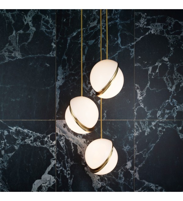 Подвесной светильник Delight Collection Crescent 3S brass